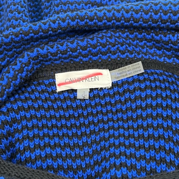 Calvin Klein | Cowl Neck Long Sleeve Tunic Sweater - Picture 3 of 5